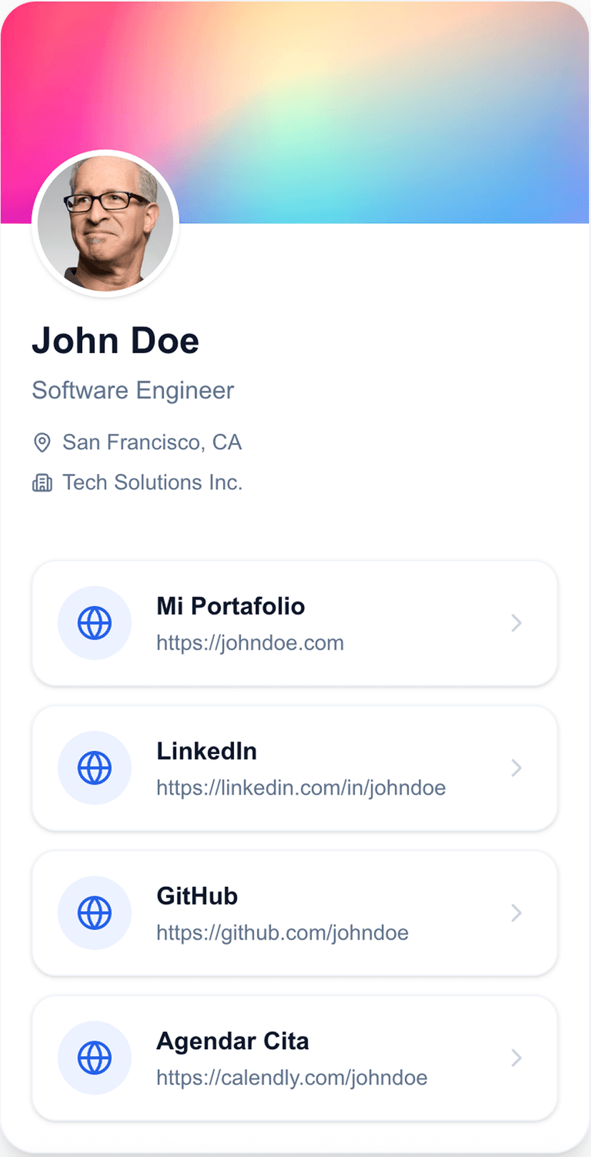 Ejemplo de Tarjeta Inteligente en Medellín - PressiCard
